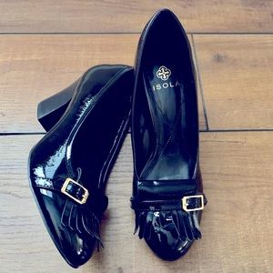 ♠️Black Patent Leather Heels♠️